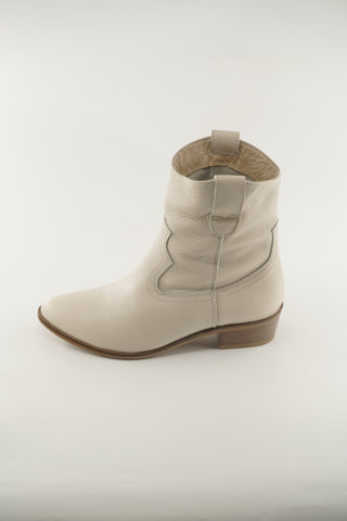 Women's Black and Beige  Leather 1503FT