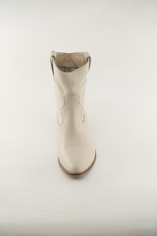 Women's Black and Beige  Leather 1503FT