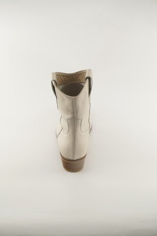 Women's Black and Beige  Leather 1503FT