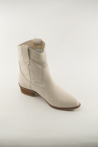 Women's Black and Beige  Leather 1503FT