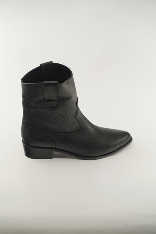 Women's Black and Beige  Leather 1503FT