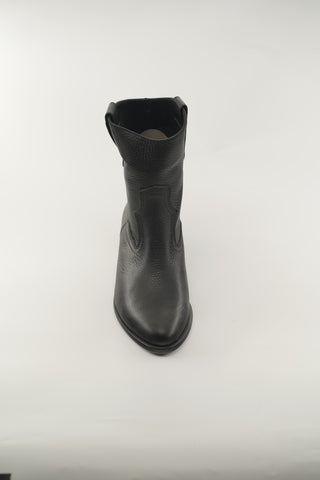 Women's Black and Beige  Leather 1503FT