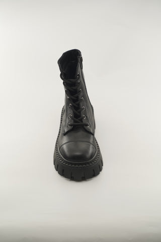 Women's Black Leather 131018