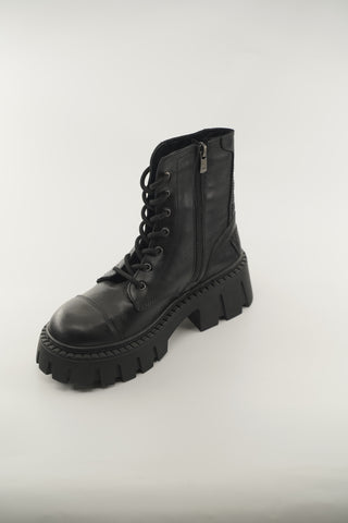 Women's Black Leather 131018