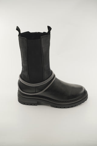 Women's Black Leather 185818