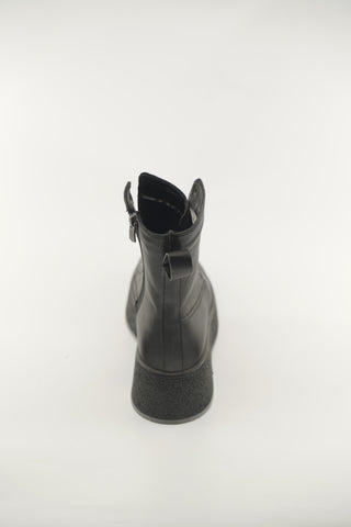 Women's Black Leather 511318