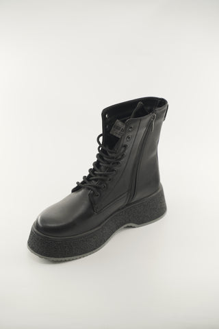 Women's Black Leather 511318