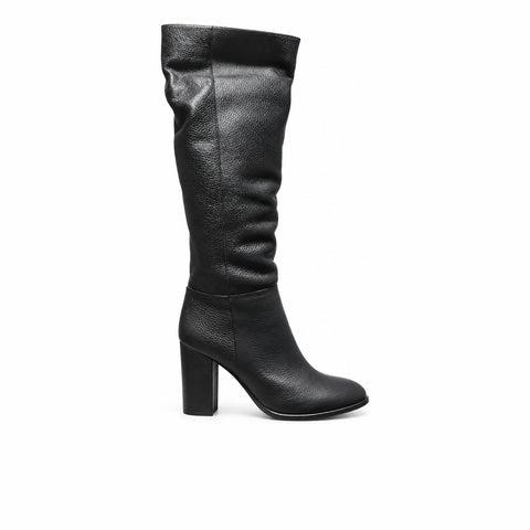 Women's Leather Boots 20WFD2818FT Black
