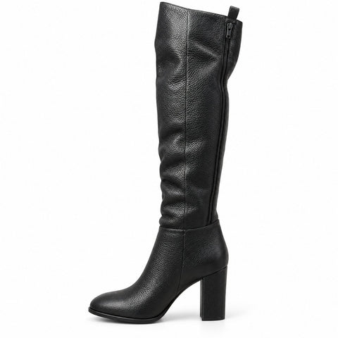 Women's Leather Boots 20WFD2818FT Black