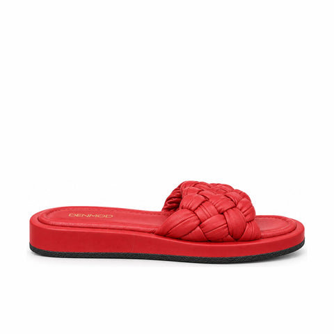 Women's Leather Shoes 21SFD300529 Red