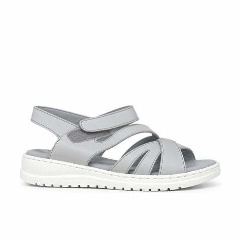 Women's Leather Shoes 21SFD340618 Grey