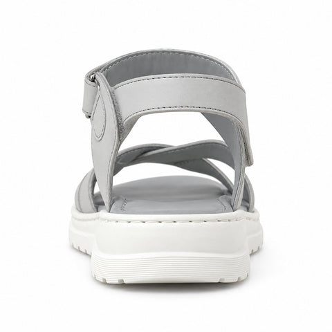 Women's Leather Shoes 21SFD340618 Grey