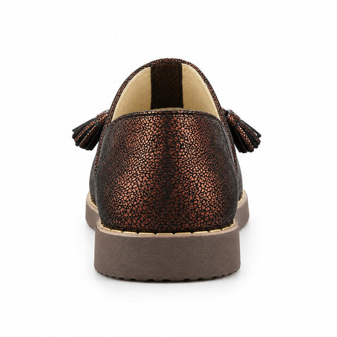 Women's Leather Shoes 21WFD3201SM Bronze