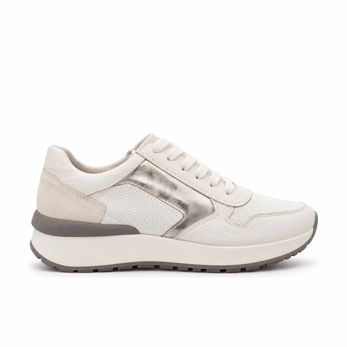 Women's Leather Shoes 22SFD371414 White