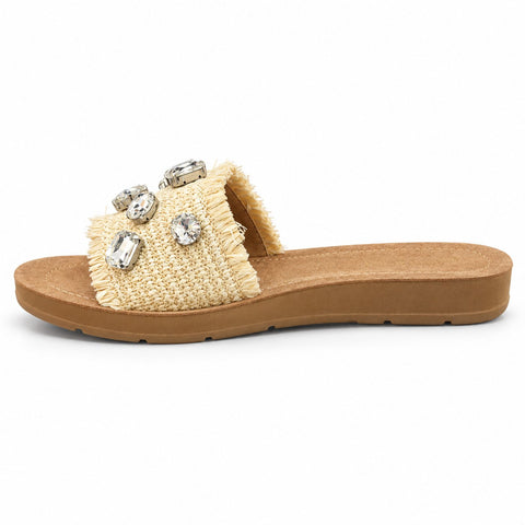 Women's Slippers 23SFT460914 Beige