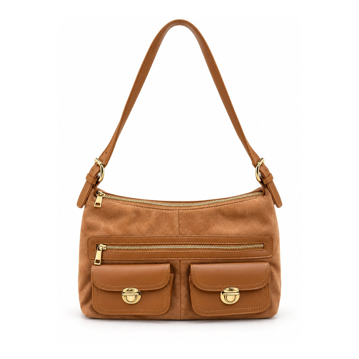 Women Shoulder Bag 21WBT272014 Tan
