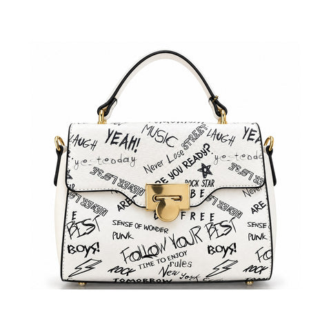 Women Top Handle Bag 22SBT241726 White