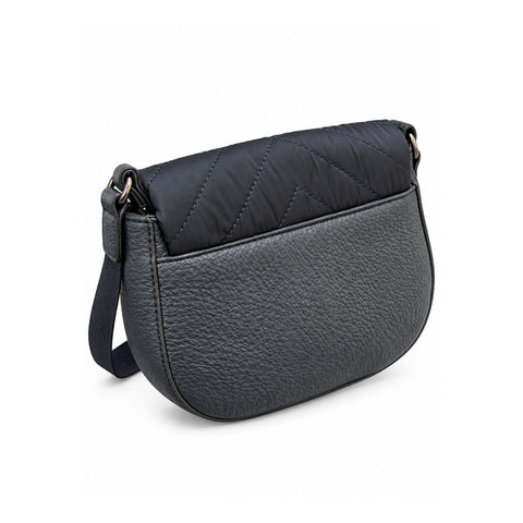 Women Quilted Crossbody Bag 21WBT249514 Navy Blue