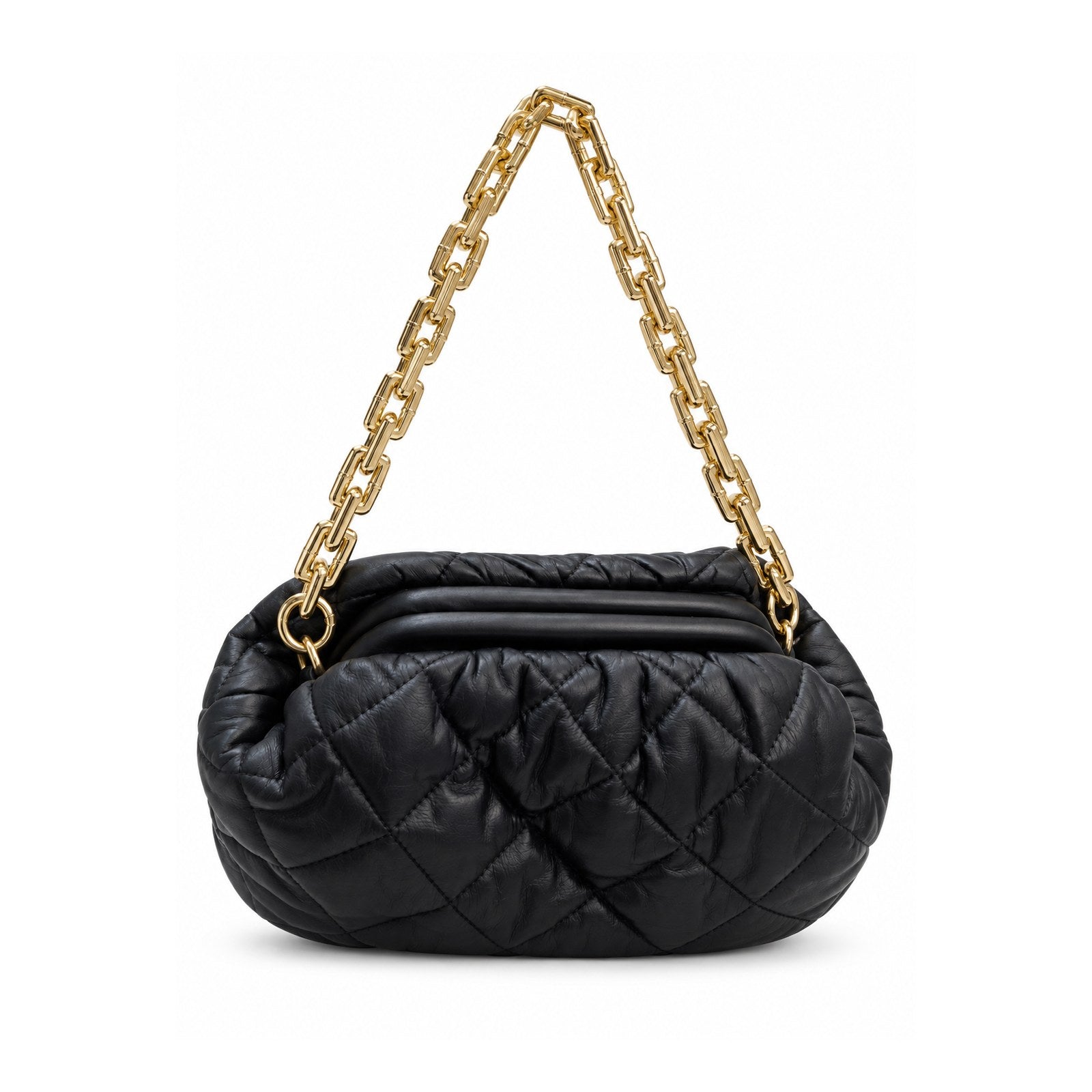 Women Quilted Shoulder Bag 21WBT249818 Black
