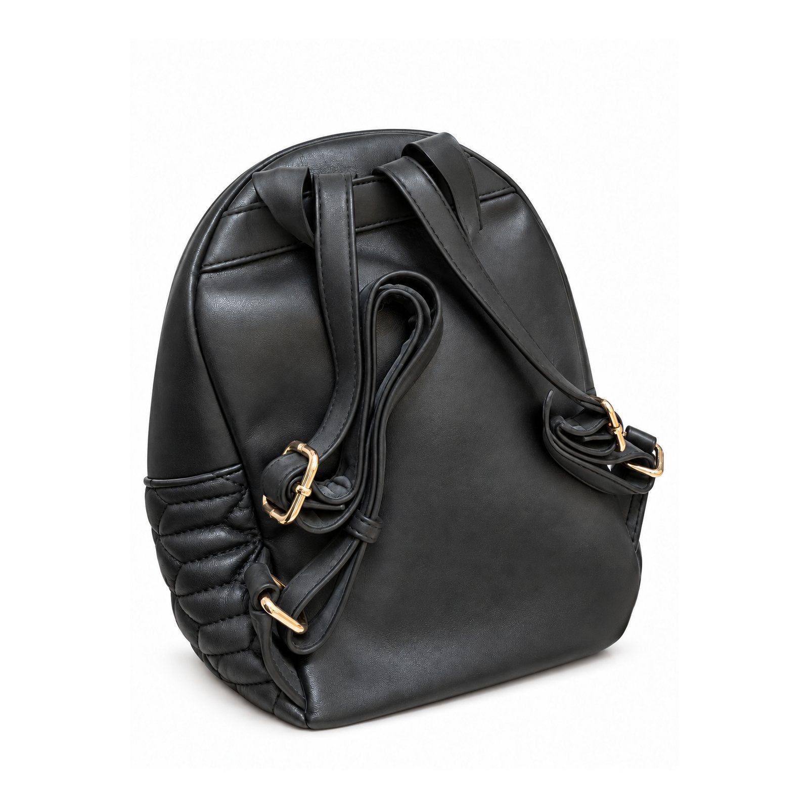 Women Quilted Backpack 21WBT2913KP Black