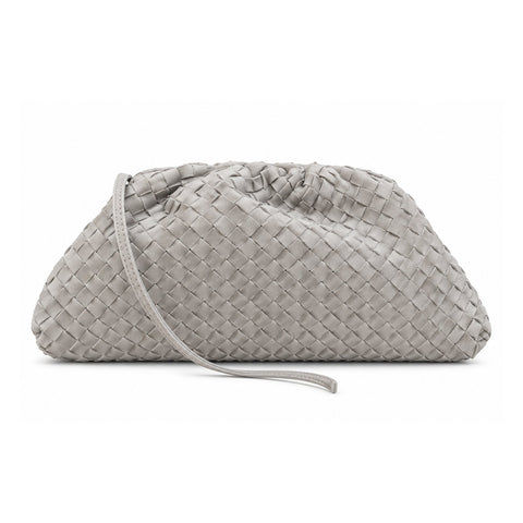 Women Woven Pouch Bag 22SBT242729 Grey