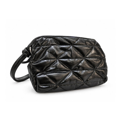 Women Puffer Shoulder Bag 22SBT2482KP Black
