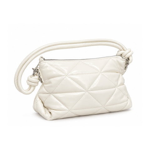 Women Puffer Shoulder Bag 22SBT2482KP White