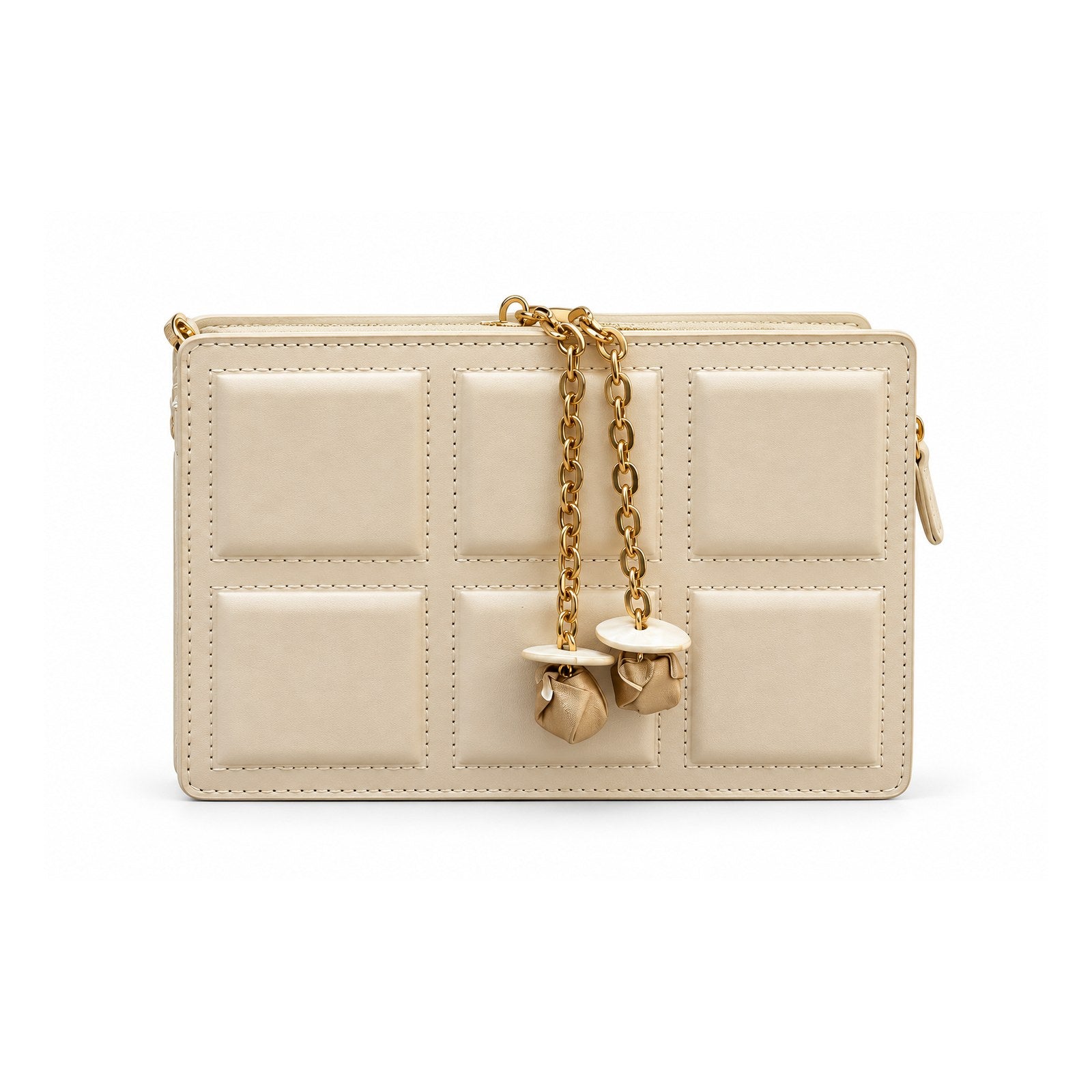 Women Clutch Bag 22SBT270518 Beige