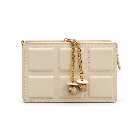 Women Clutch Bag 22SBT270518 Beige