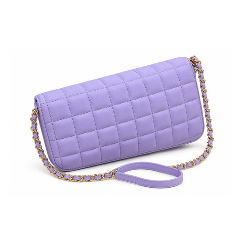 Women Quilted Crossbody Bag 22SBT2713KP Lilac