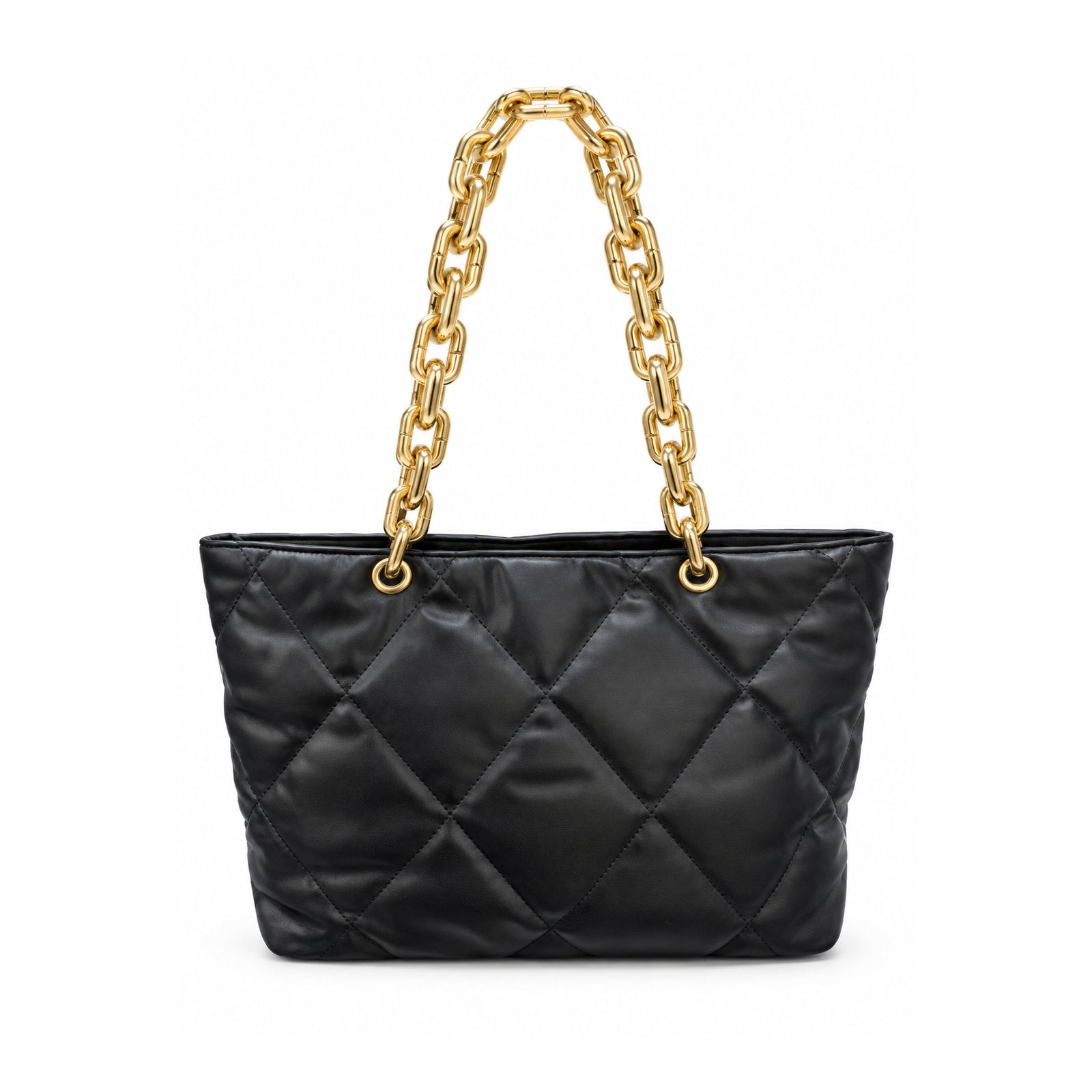 Women Quilted Tote Bag 22SBT275818 Black
