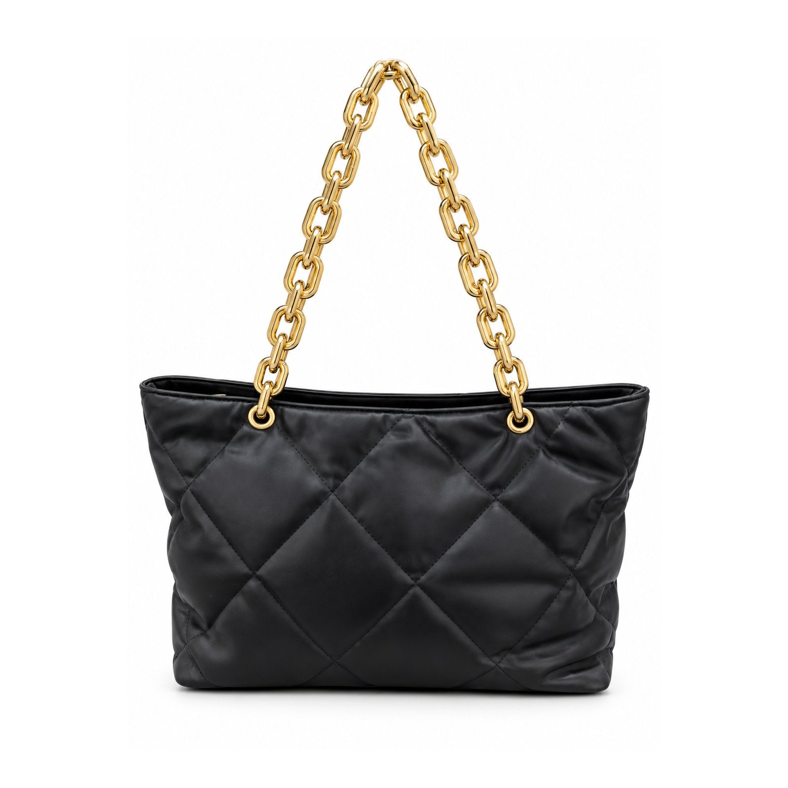 Women Quilted Tote Bag 22SBT275818 Black