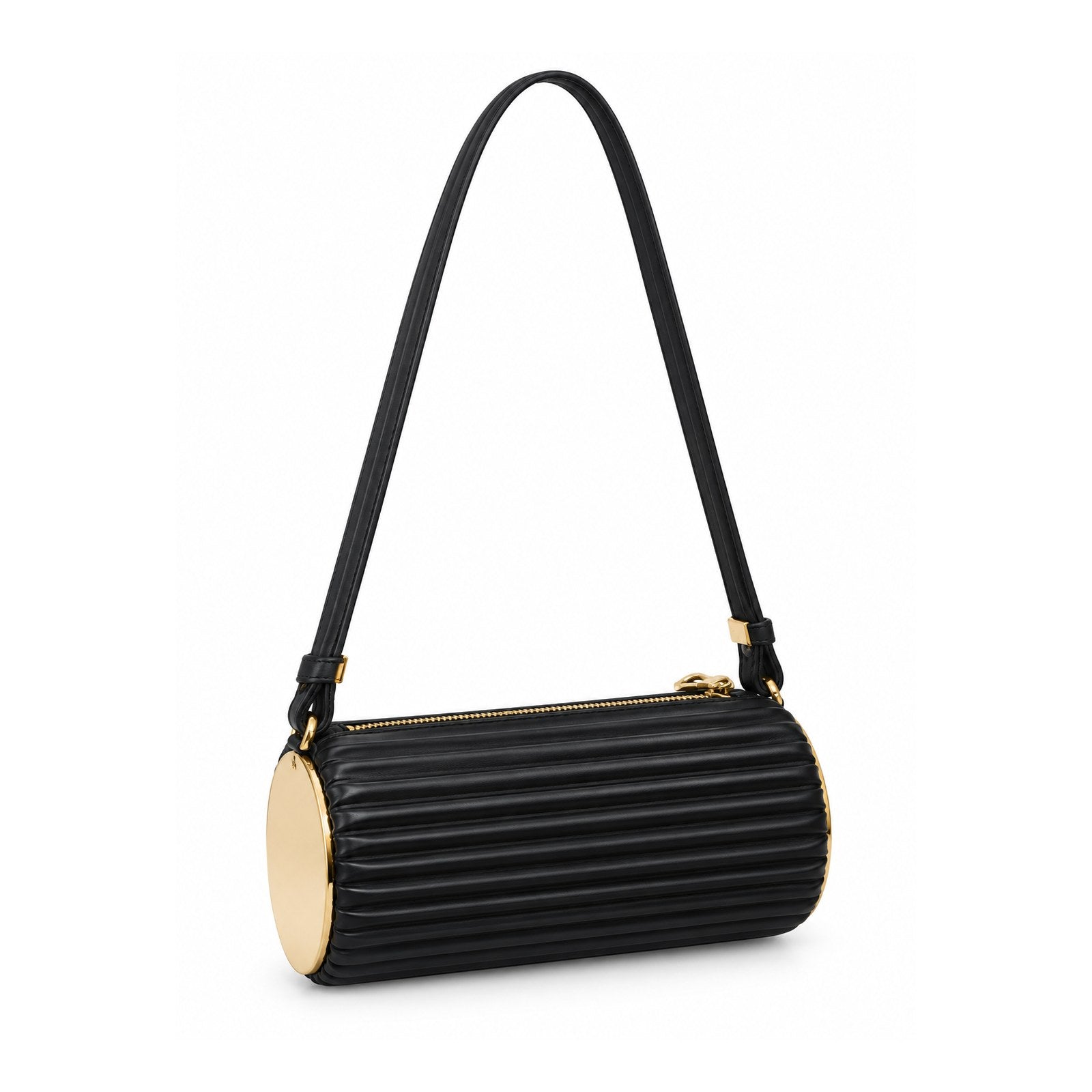 Women Barrel Shoulder Bag 22WBT245618 Black
