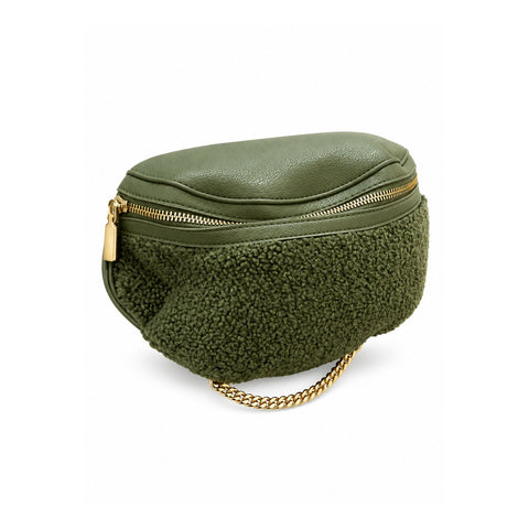 Women Teddy Waist Bag 22WBT2476PH Green