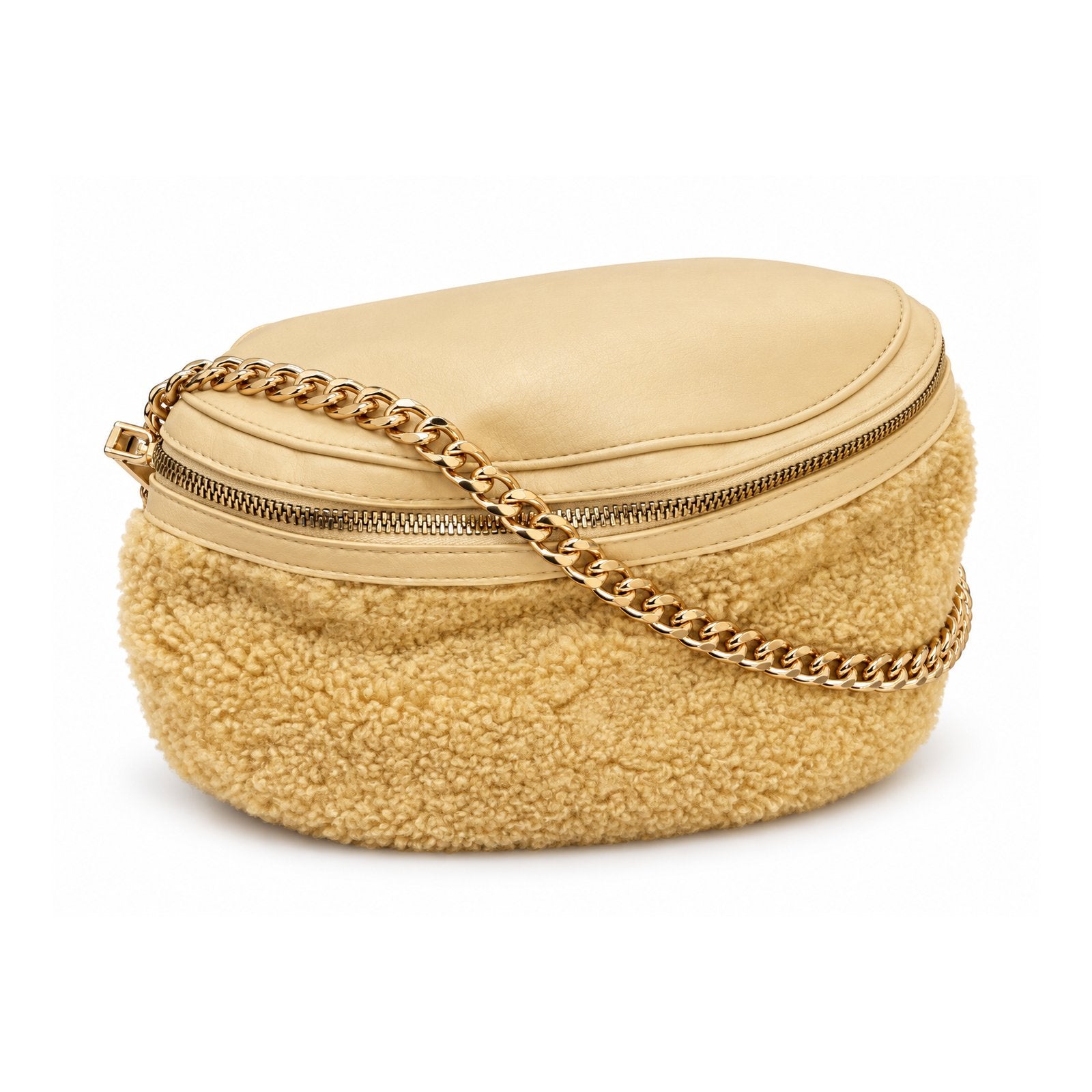 Women Teddy Waist Bag 22WBT2476PH Yellow