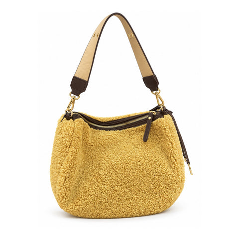 Women Teddy Hobo Bag 22WBT2488PH Yellow