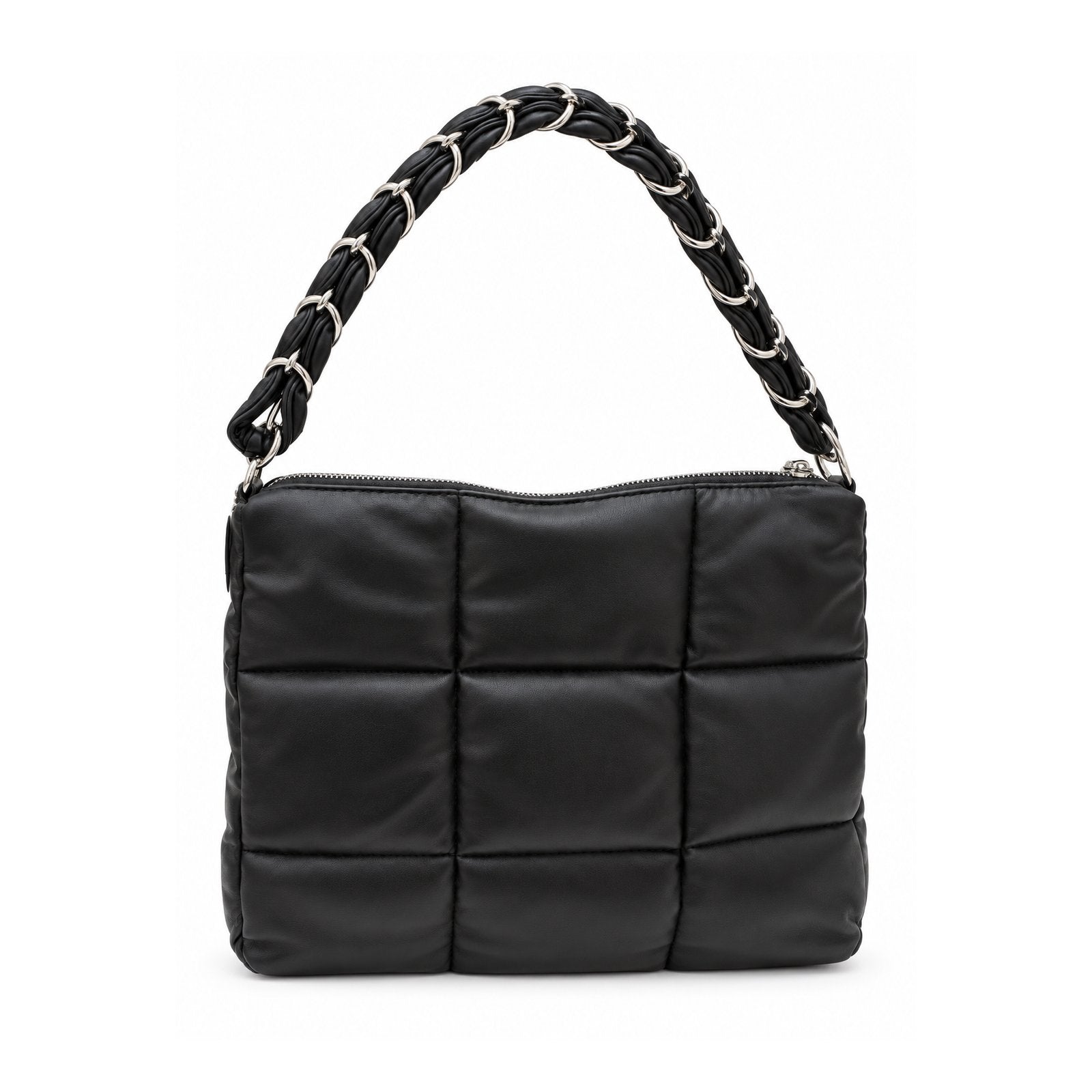 Women Puffer Shoulder Bag 22WBT2904KP Black