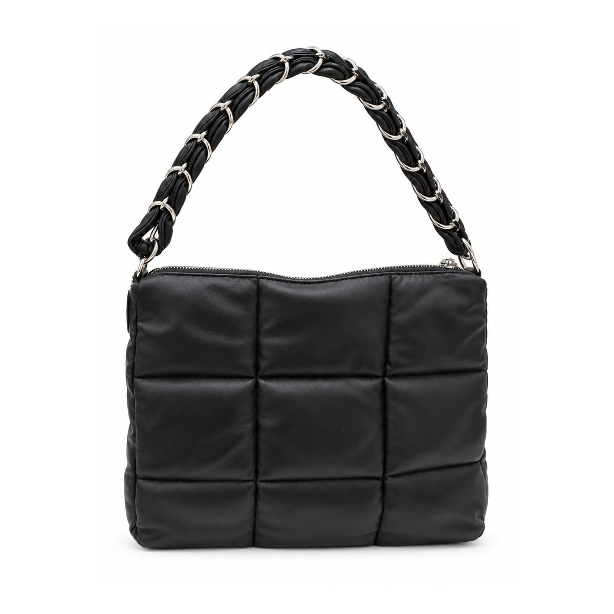 Women Puffer Shoulder Bag 22WBT2904KP Black