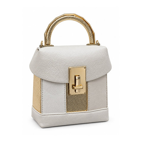 Women Top Handle Bag 23SBT240214 Cream