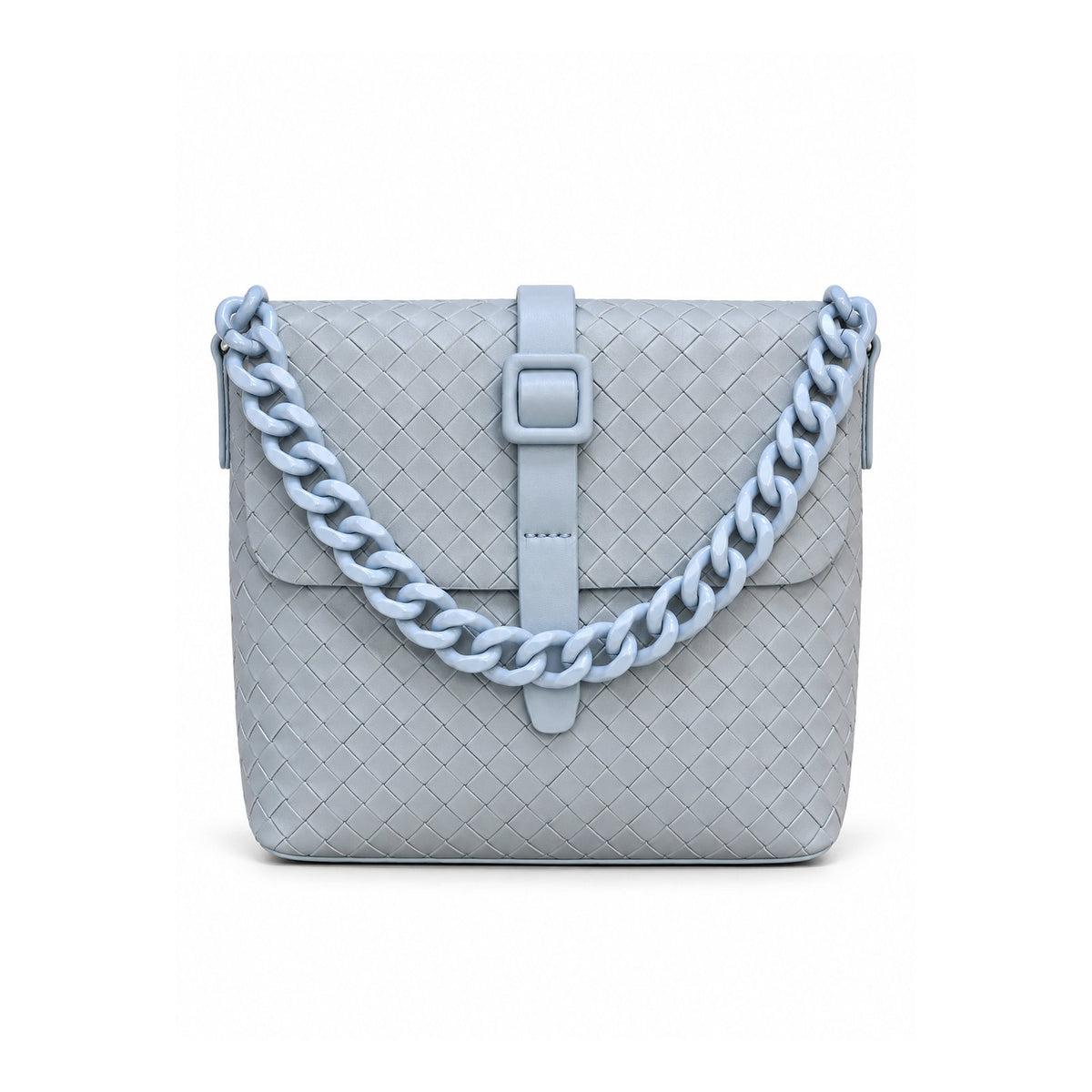 Women Quilted Shoulder Bag 23SBT280526 Blue