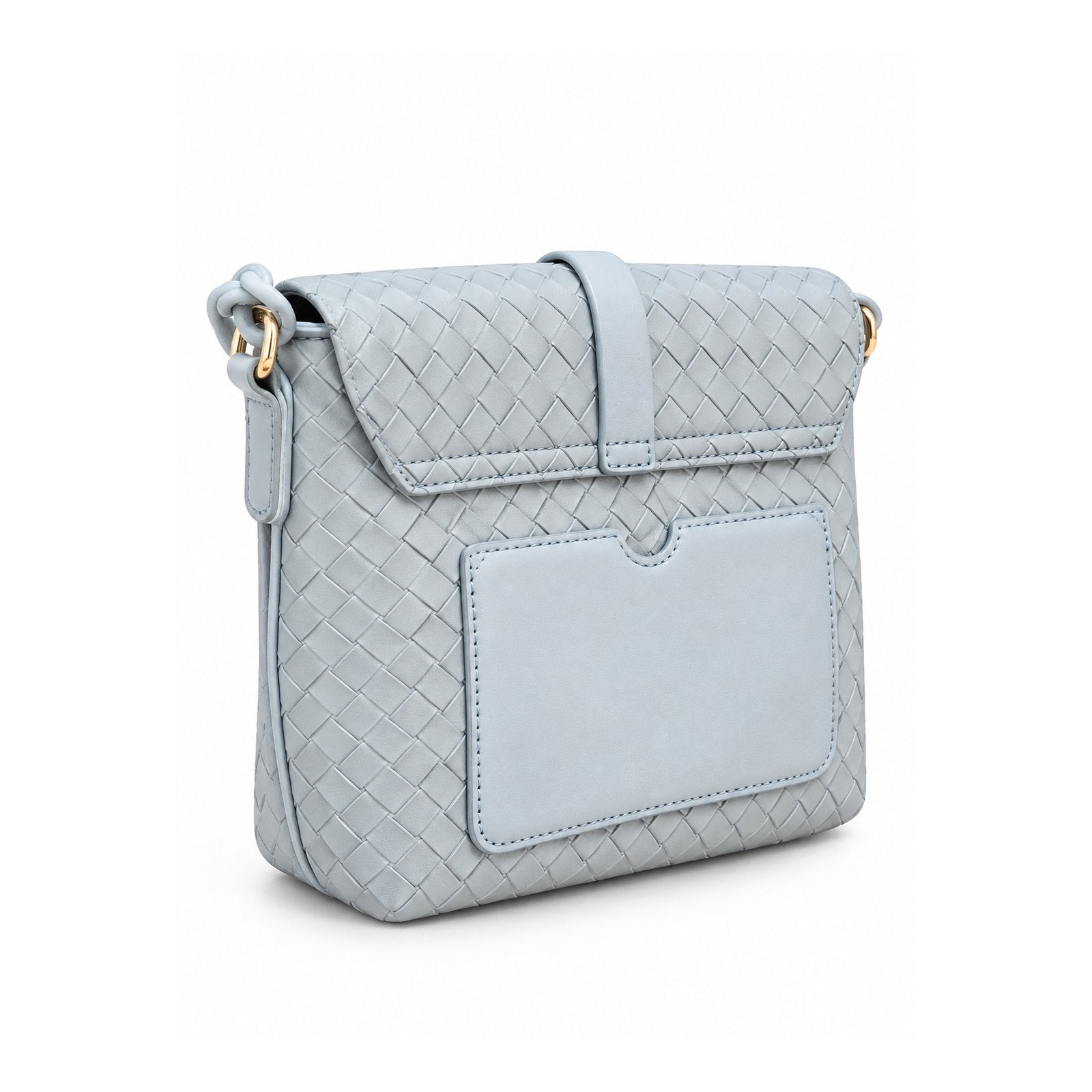 Women Quilted Shoulder Bag 23SBT280526 Blue