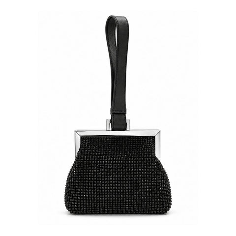 Women Sparkle Evening Bag 23SBT2909TS Black