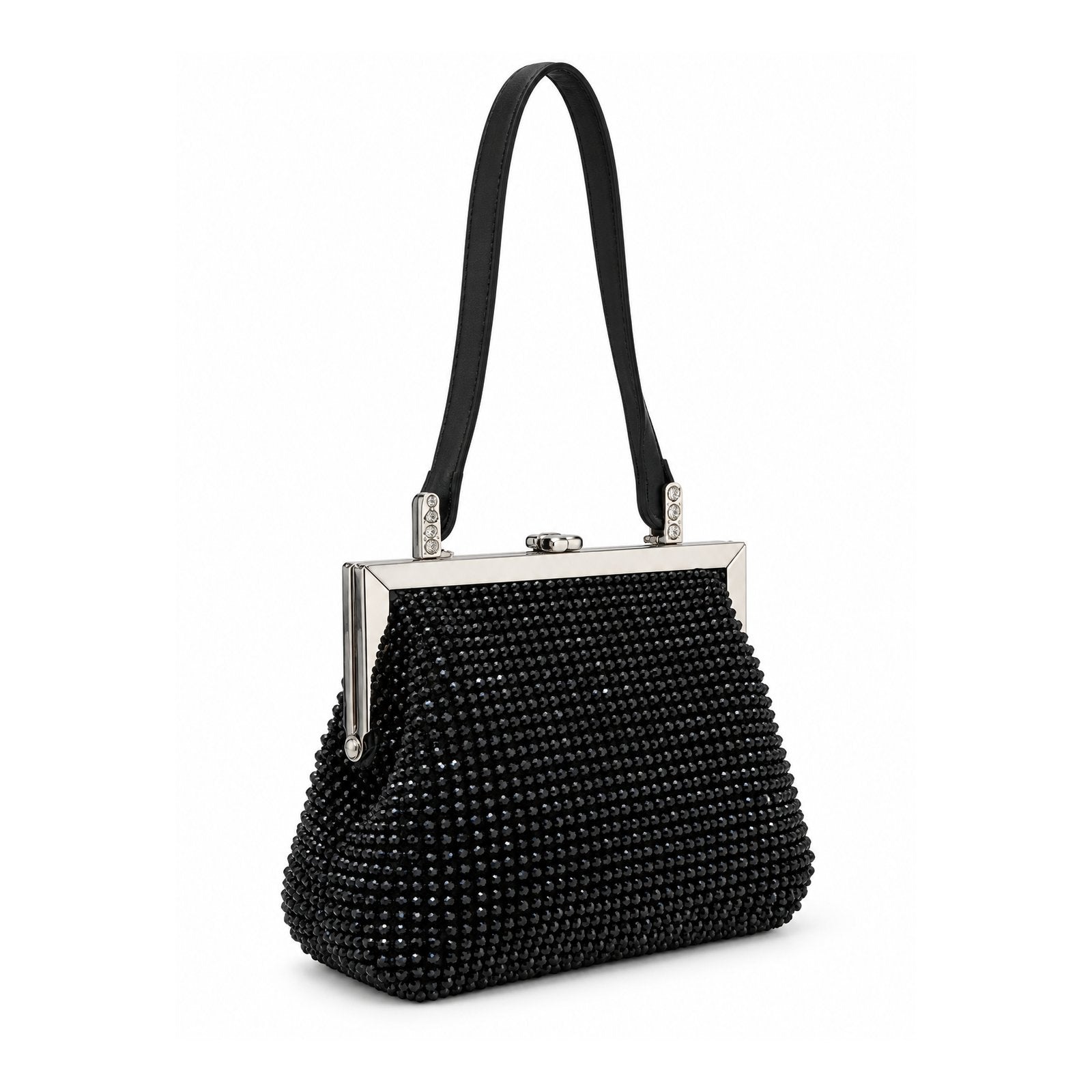 Women Sparkle Evening Bag 23SBT2909TS Black