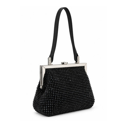 Women Sparkle Evening Bag 23SBT2909TS Black
