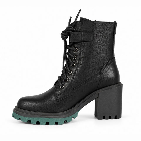 Women's Synthetic Leather Shoes 20WFD2256FT Black