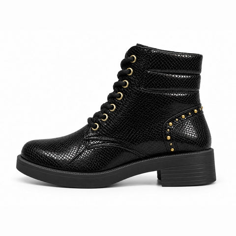 Women's Leather Shoes 20WFE194040 Black
