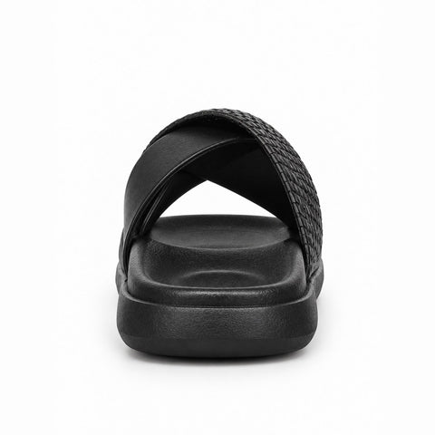 Men's Genuine Leather Shoes 21SFD638618 Black