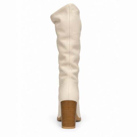 Women's Leather Shoes 21WFD1526FT Cream