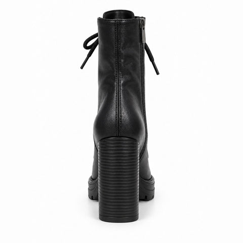 Women's Leather Shoes 21WFD183118 Black