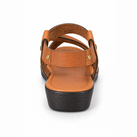Women's Leather Shoes 22SFD330818 Tan